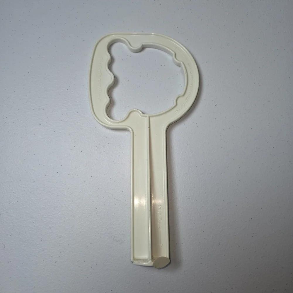 KitchenAid Food Grinder‎ Replacement Part White Combo Wrench Food Pusher